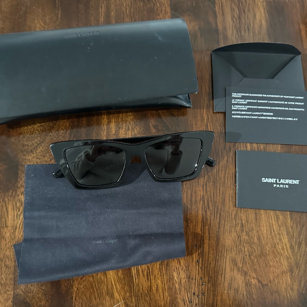 YSL Mica Sunglasses with Case
